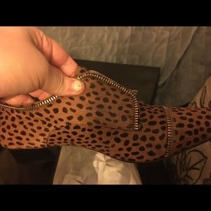 New Rebecca Minkoff Calf Hair Leopard Shoes